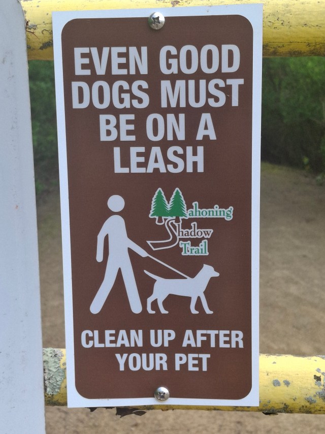 Spring and summer bring more trail traffic, so remember to be courteous to all trail users by leashing your pet. E-bike users, please remember to keep your speeds at 15 mph. or lower for everyone's safety.